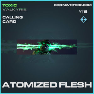 Atomized Flesh calling card in Vanguard and Warzone