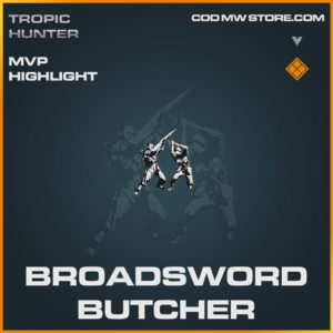 broadsword butcher mvp highlight in vanguard