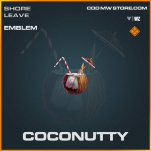 coconutty emblem in vanguard and warzone