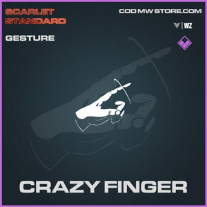 crazy finger gesture in Warzone and Vanguard
