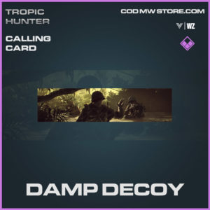 damp decoy calling card in vanguard and warzone
