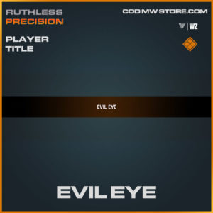 evil eye player title in Vanguard and Warzone