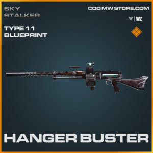 hanger buster type 11 blueprint in Vanguard and Warzone
