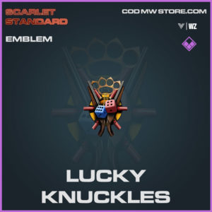 lucky knuckles emblem in Warzone and Vanguard