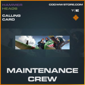 maintenance crew calling card in Vanguard and Warzone