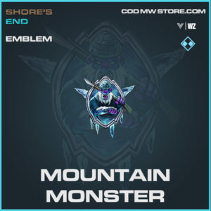 mountain monster emblem in Vanguard and Warzone