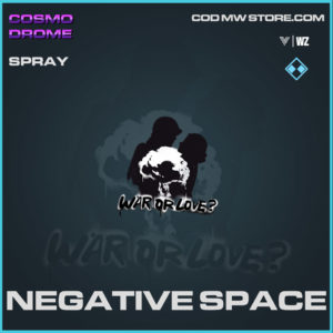 negative space spray in Warzone and Vanguard