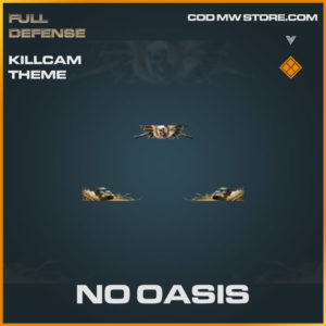 no oasis killcam theme in vanguard