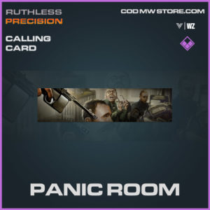 panic room calling card in Vanguard and Warzone