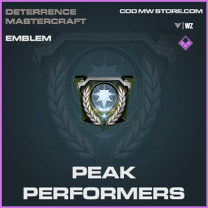 peak performers emblem in Vanguard and Warzone