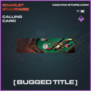 scarlet standard Calling card in Warzone and Vanguard