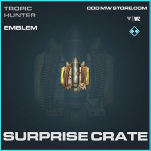 surprise crate emblem in vanguard and warzone
