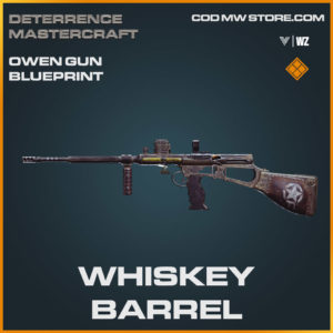 whiskey barrel owen gun blueprint in Vanguard and Warzone
