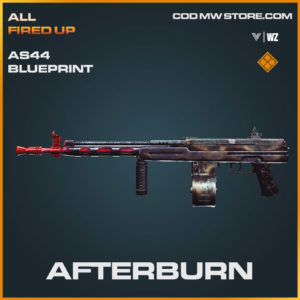 Afterburn AS44 blueprint skin in Warzone and Vanguard