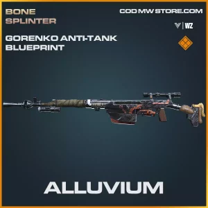 Alluvium Gorenko Anti-Tank Rifle blueprint skin in Warzone and Vanguard