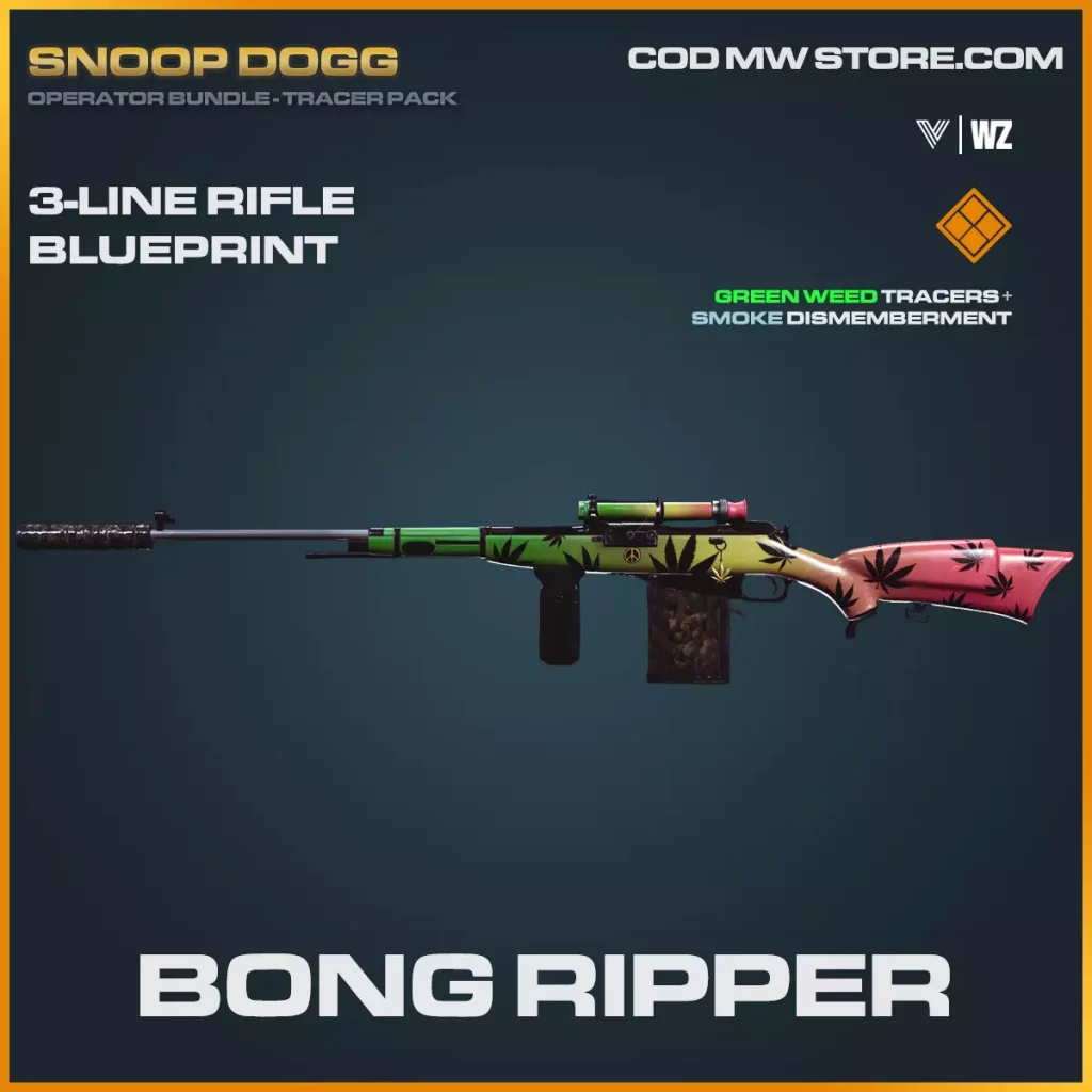 Bong Ripper 3-Line Rifle blueprint skin in Warzone and Vanguard