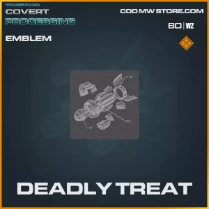 Deadly Treat emblem in Warzone and Black Ops Cold War