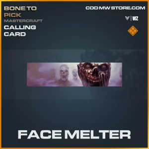Face Melter calling card in Warzone and Vanguard