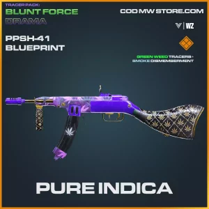 Pure Indica PPSh-41 blueprint skin in Warzone and Vanguard
