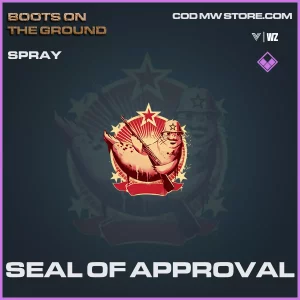 seal of approval spray in Vanguard and Warzone