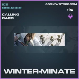 Winter-minate calling card in Warzone and Vanguard