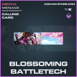 blossoming battletech calling card in Vanguard and Warzone
