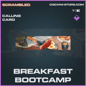 breakfast bootcamp calling card in Vanguard and Warzone