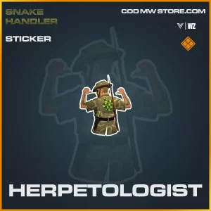 herpetologist sticker in Vanguard and Warzone