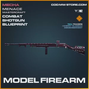 model firearm combat shotgun blueprint in Vanguard and Warzone
