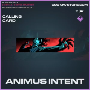 Animus Intent Calling card in Warzone and Vanguard