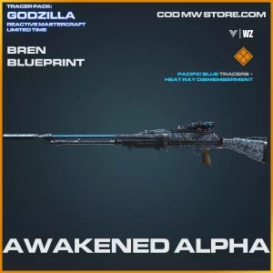 Awakened Alpha Bren blueprint skin in Warzone and Vanguard