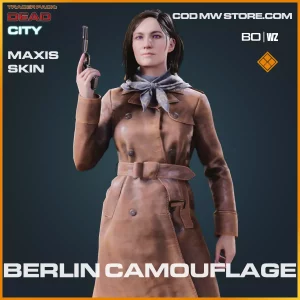 Berlin Camouflage Maxis skin in Warzone and Cold War