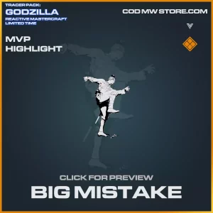 Big Mistake MVP Highlight in Vanguard