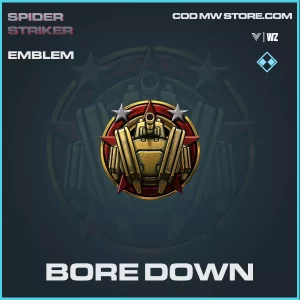 Bore Down emblem in Warzone and Vanguard