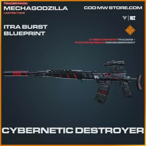 Cybernetic Destroyer Itra Burst blueprint in Warzone and Vanguard