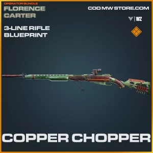 Copper Chopper 3-Line Rifle blueprint skin in Warzone and Vanguard