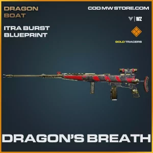 Dragon's Breath Itra Burst skin blueprint in Warzone and Vanguard