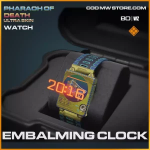 Embalming Clock watch in Warzone and Cold War