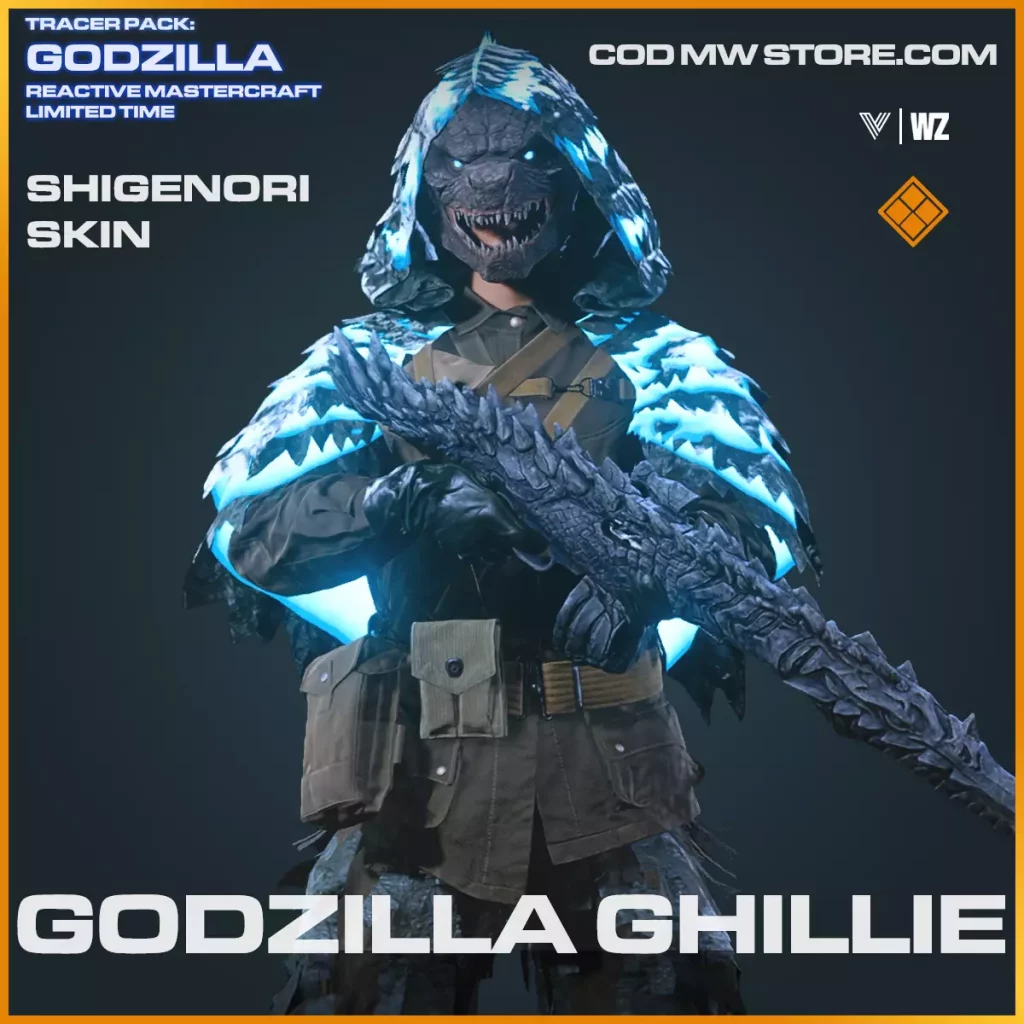 Godzilla Ghillie Shigenori Skin in Warzone and Vanguard
