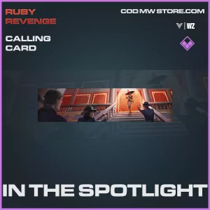 In THe Spotlight calling card in Warzone and Vanguard