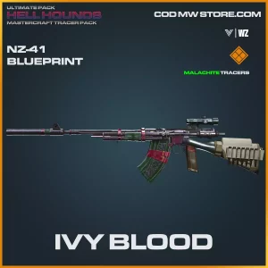 Ivy Blood NZ-41 skin blueprint in Warzone and Vanguard