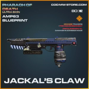 Jackal's Claw AMP63 skin blueprint in Warzone and Cold War