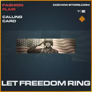 Let Freedom Ring calling card in Warzone and Vanguard
