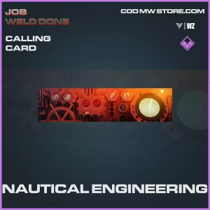 Nautical Engineering calling card in Warzone and Vanguard