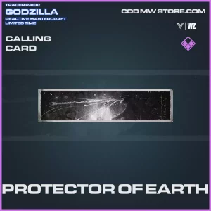 Protector of Earth calling card in Warzone and Vanguard