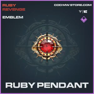 Ruby Pendant emblem in Warzone and Vanguard