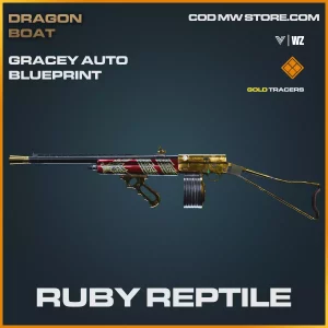 Ruby Reptile Gracey Auto skin blueprint in Warzone and Vanguard