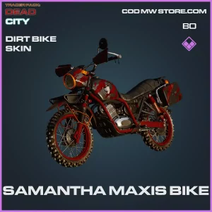Samantha Maxis Bike Dirt Bike skin in Warzone and Cold War
