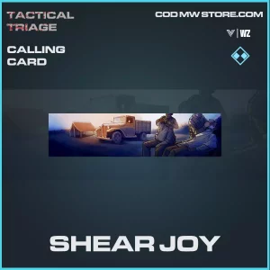 Shear Joy calling card in Warzone and Vanguard