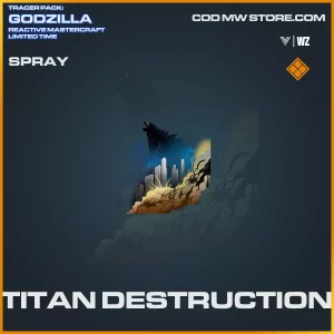 Titan Destruction Spray in Warzone and Vanguard
